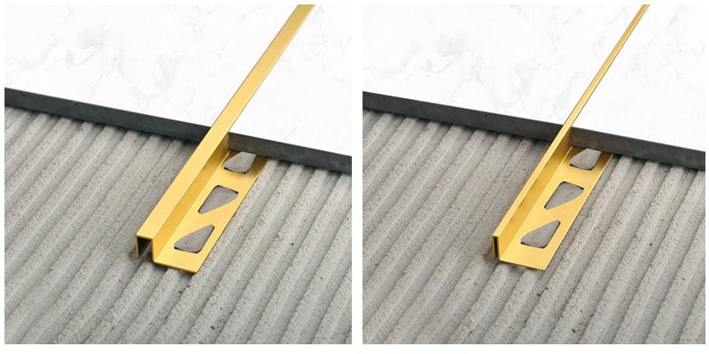 brass tile edge trim