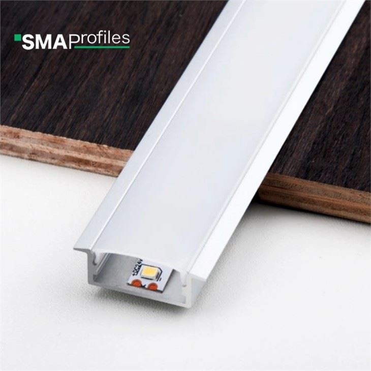 Luce di profilo in alluminio a led