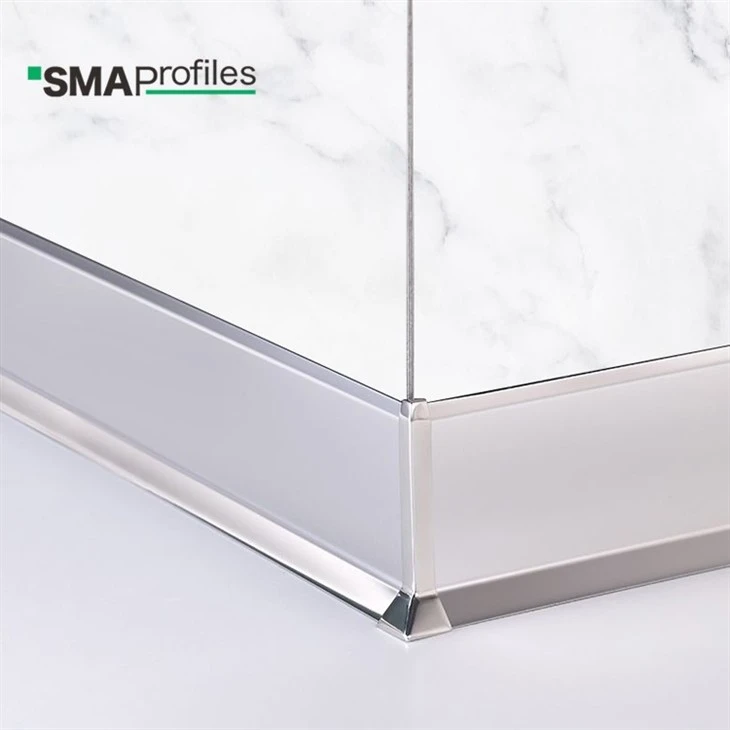 High Quality Stainless Steel Skirting Board With Accessories