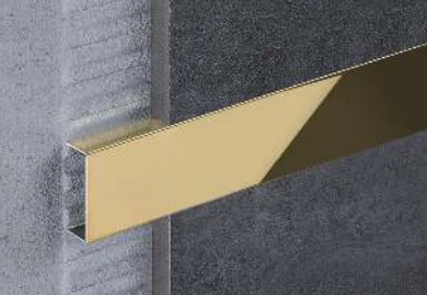 PROFILI PER PIASTRELLE DECORATIVE A FORMA DI U